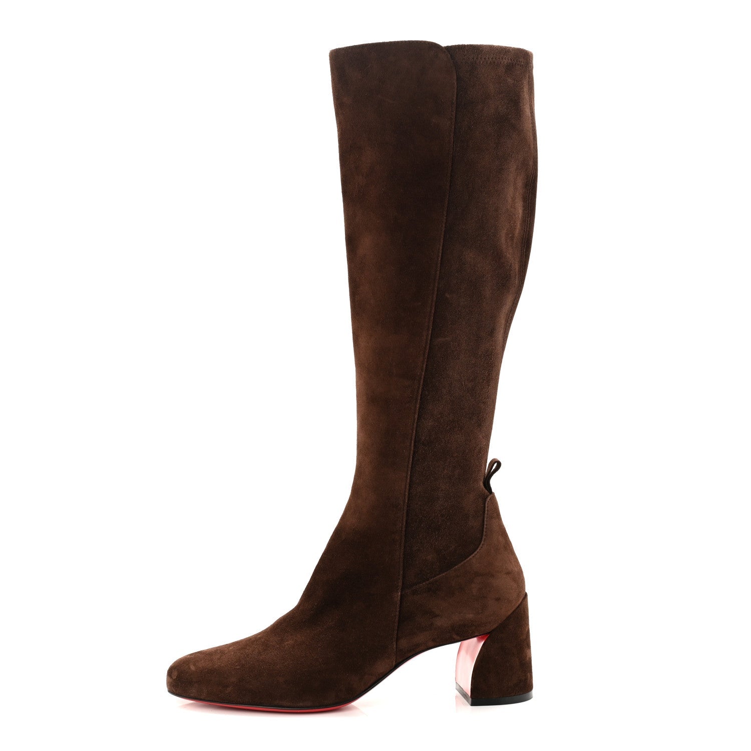 SUEDE CALFSKIN JANE KNEE HIGH 55 BOOTS COSME