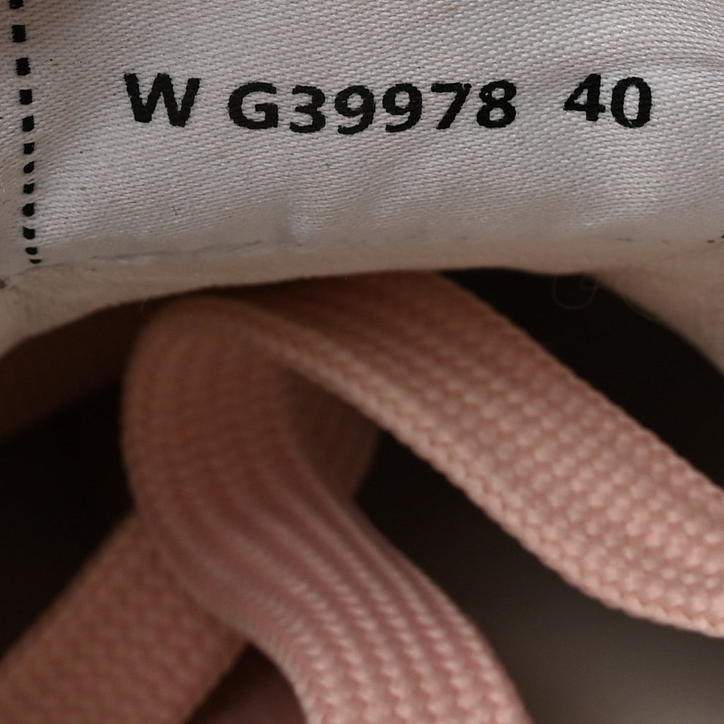 CALFSKIN WOMENS CC SNEAKERS WHITE LIGHT PINK