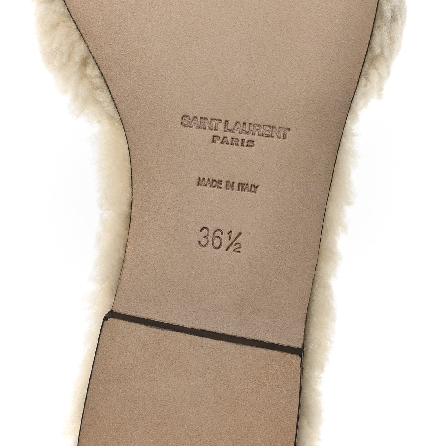 SHEARLING TRIBUTE 05MM SANDALS NATURALE
