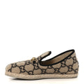 COVERED WOOL GG MONOGRAM MENS FRIA HORSEBIT LOAFERS BEIGE EBONY BLACK BUTTERSCOTCH