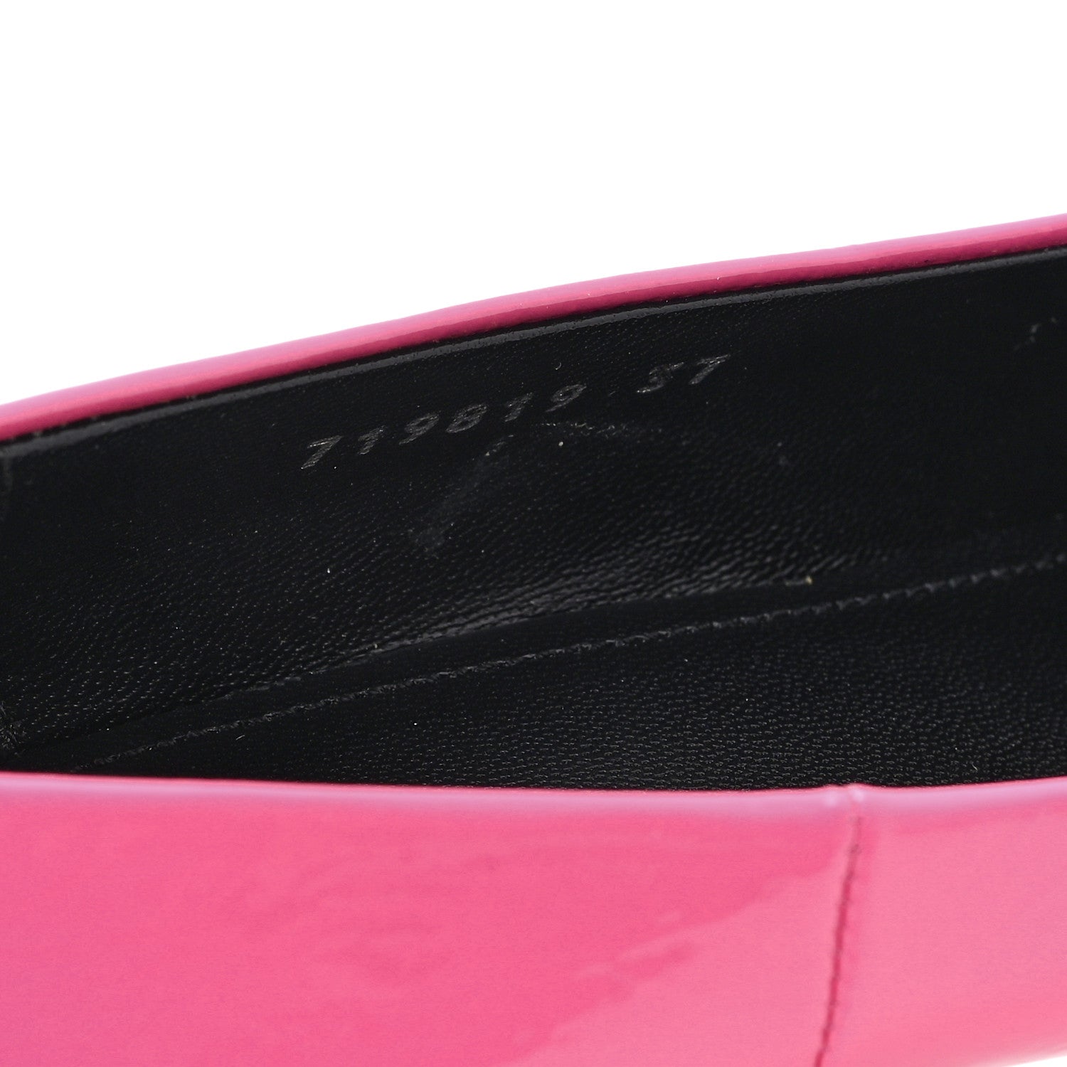 SHINY CALFSKIN BB SQUARE KNIFE 80MM PUMPS SWEET PINK