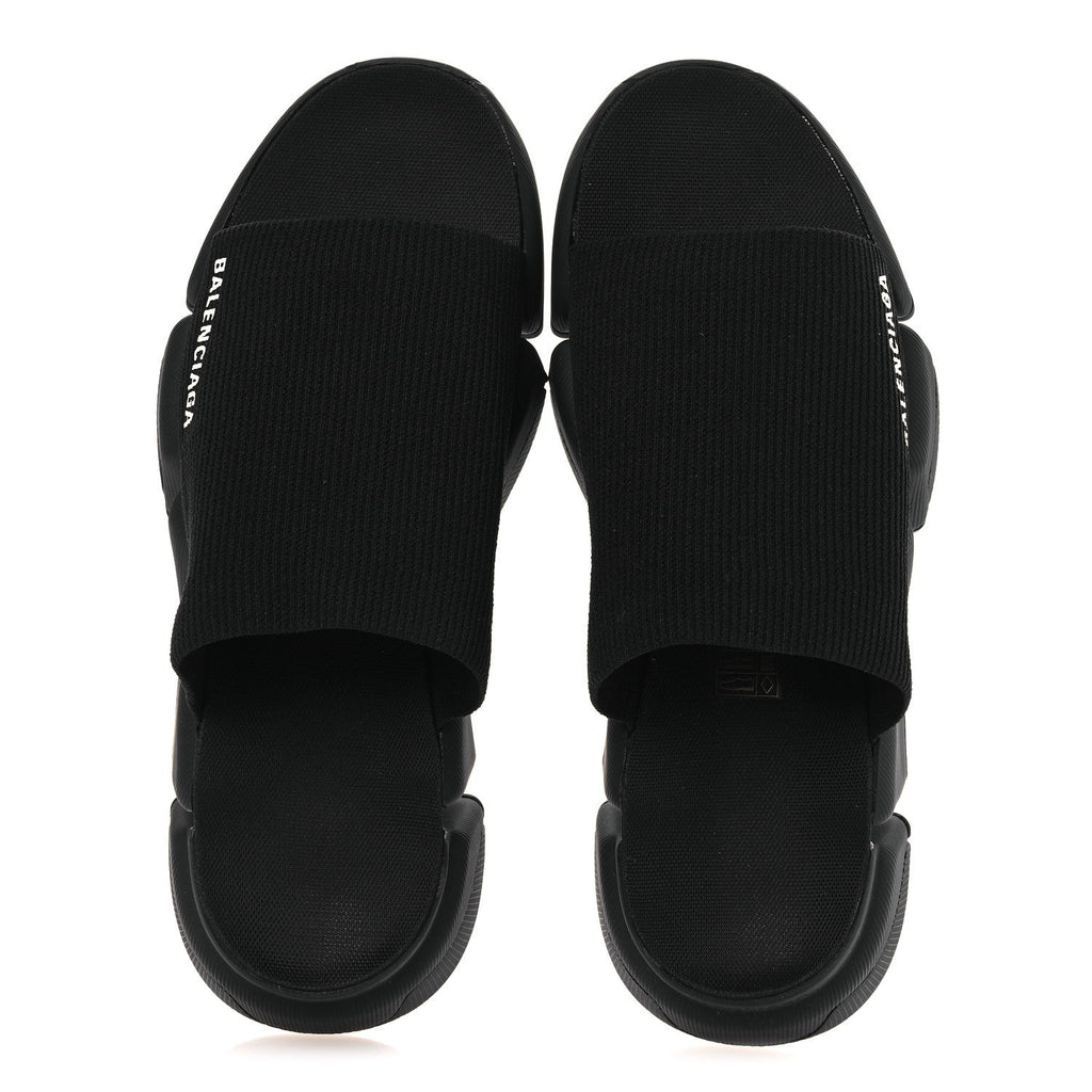 TECHNICAL 3D RECYCLED KNIT WOMENS SPEED 2.0 SLIDE SANDALS BLACK