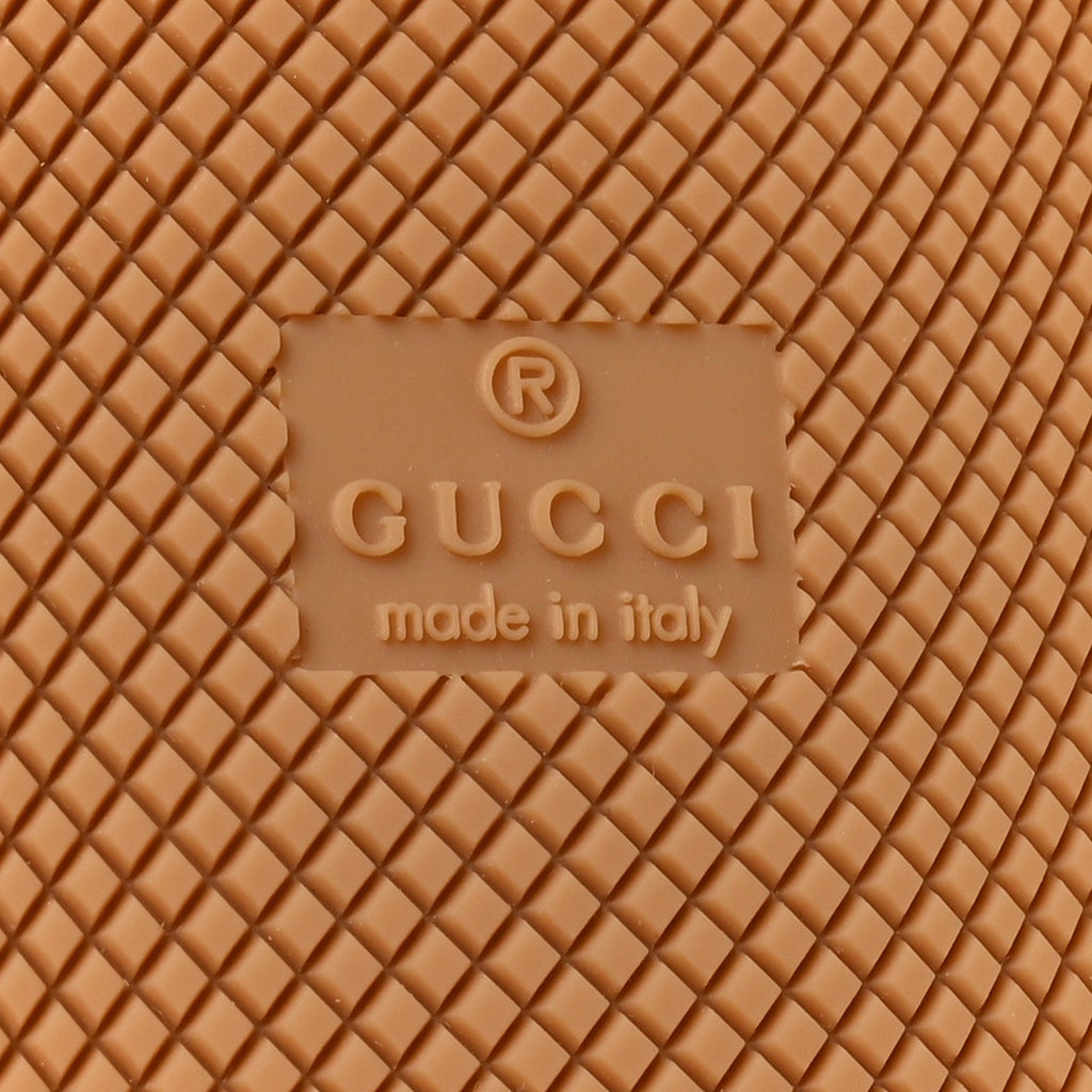 GG SUPREME MONOGRAM HARNESS CALFSKIN WEB MENS SCREENER SNEAKERS BEIGE EBONY ROSSO HARNESS BROWN