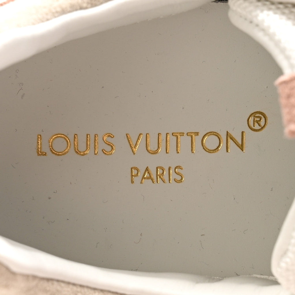 SUEDE MESH RUN AWAY SNEAKERS WHITE GREY