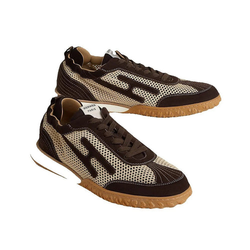 Hermès Jet Sneaker - Brown/Ecru