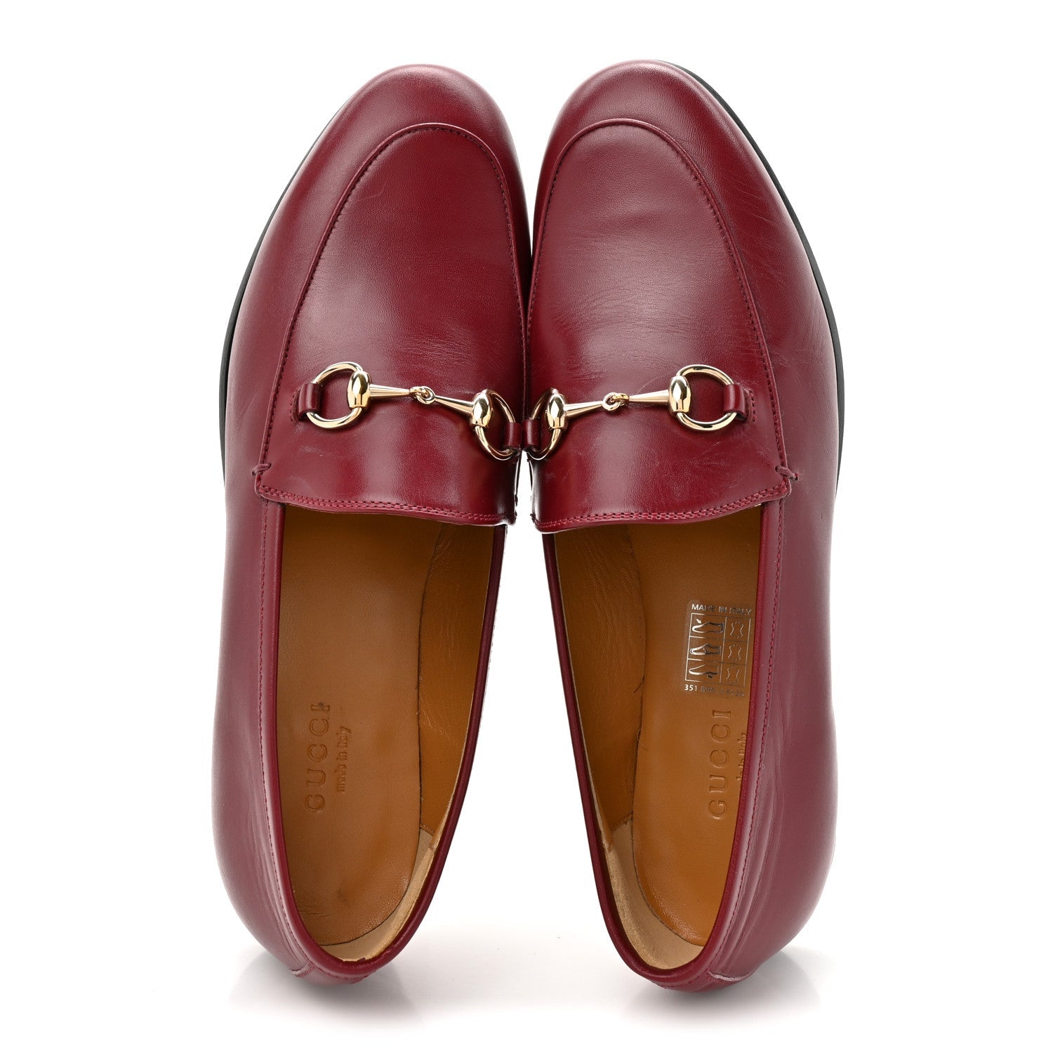 BETIS GLAMOUR CALFSKIN WOMENS JORDAAN LOAFERS ROSSO ANCORA