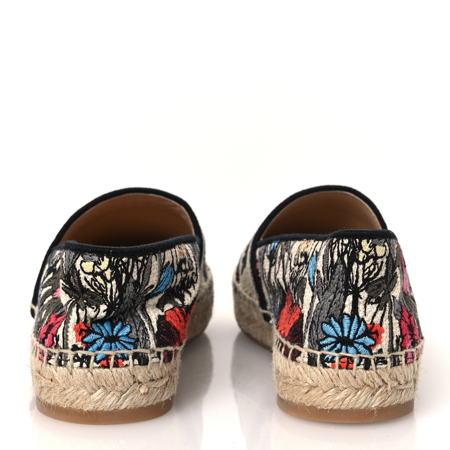 CANVAS MILLE FLEURS EMBROIDERED GRANVILLE ESPADRILLE MULTICOLOR