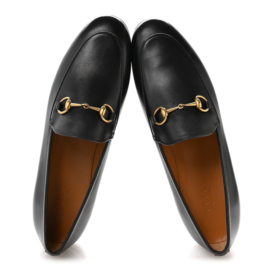CALFSKIN WOMENS JORDAAN LOAFERS BLACK