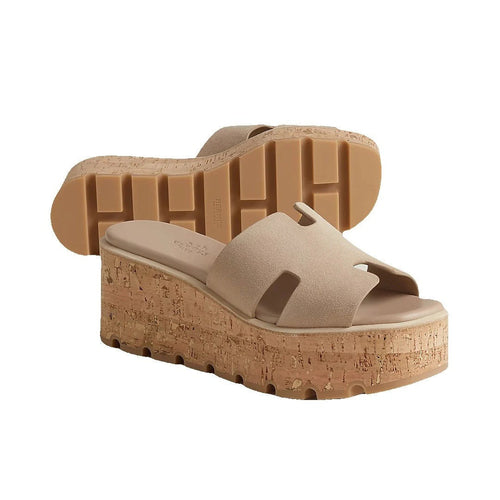 Hermès Eze 30 Sandal - Beige/Sand