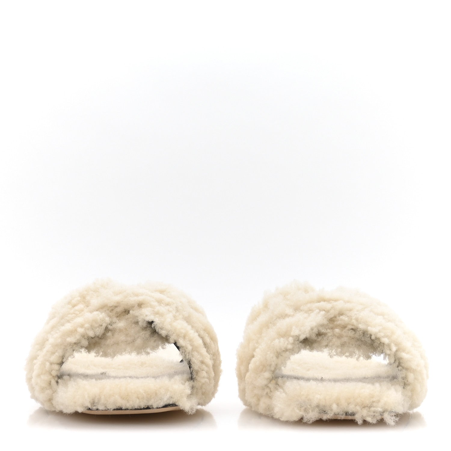 SHEARLING TRIBUTE 05MM SANDALS NATURALE