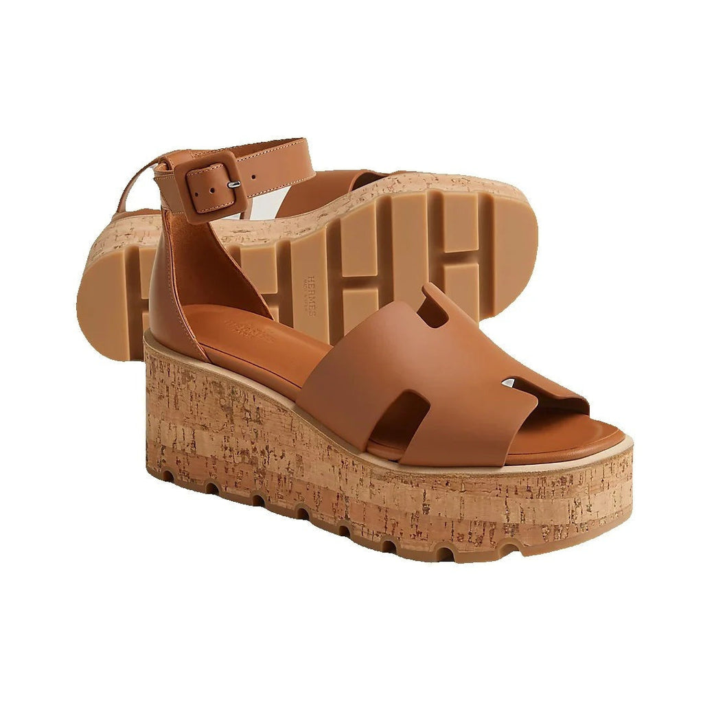 Hermès Luce 30 Sandal Beige - Tan/Brown
