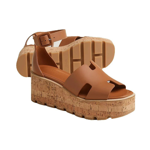 Hermès Luce 30 Sandal Beige - Tan/Brown