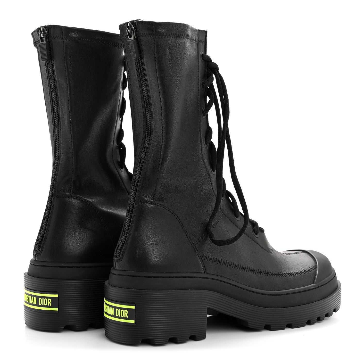 NAPPA STRETCH DIOR ARCADE BOOTS BLACK
