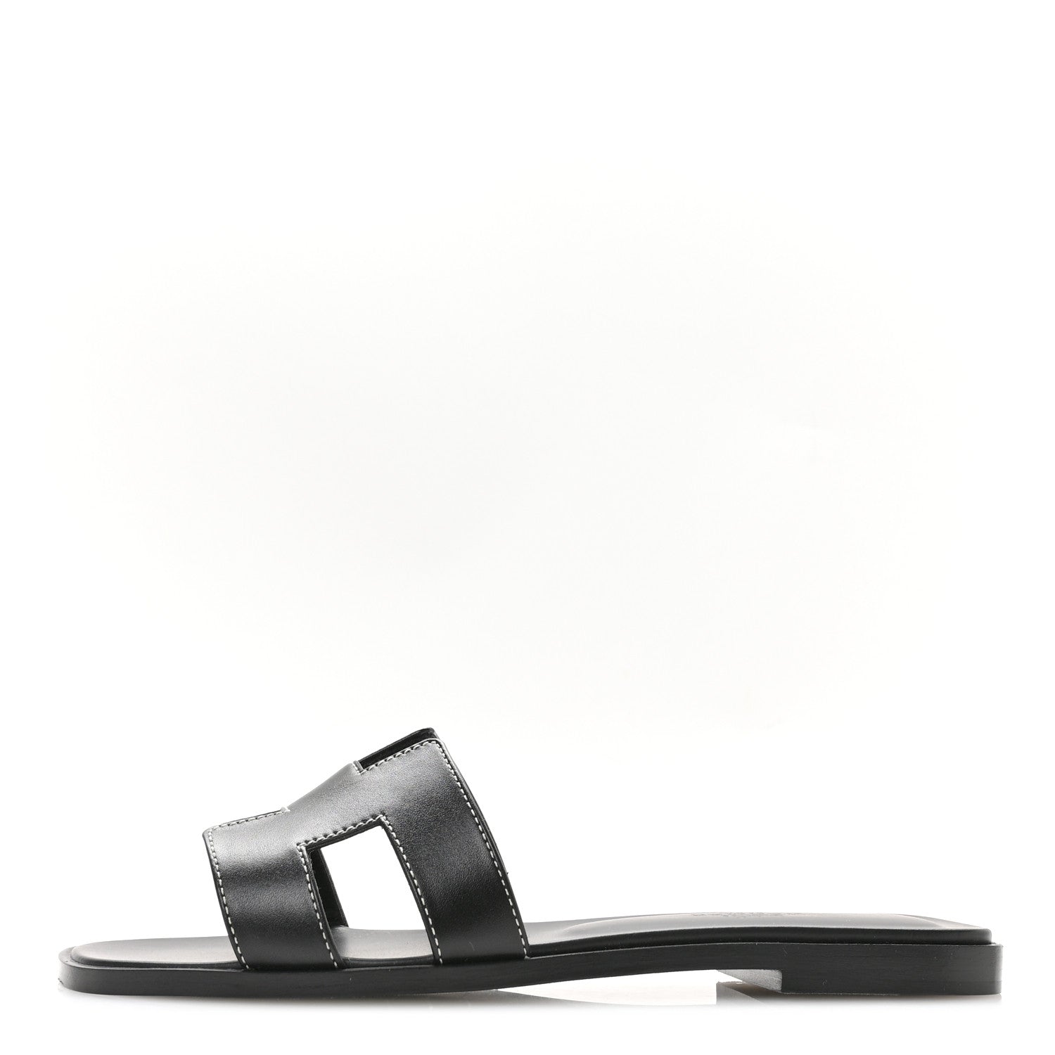 BOX CALFSKIN ORAN SANDALS BLACK