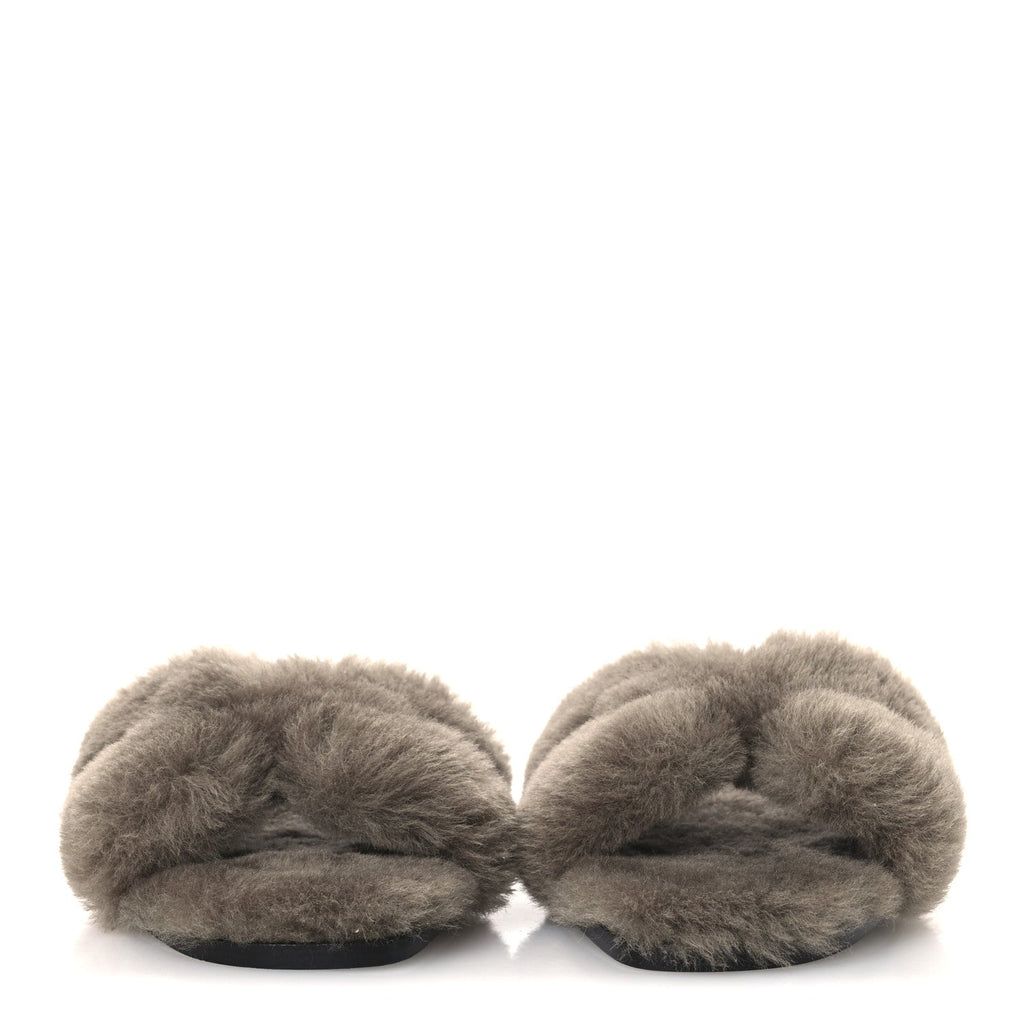 WOOLSKIN ORAN SANDALS ETOUPE
