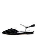 VELLUTO STUDDED COLIBRI LITE SLINGBACK BALLERINA FLATS BLUE NOTTE