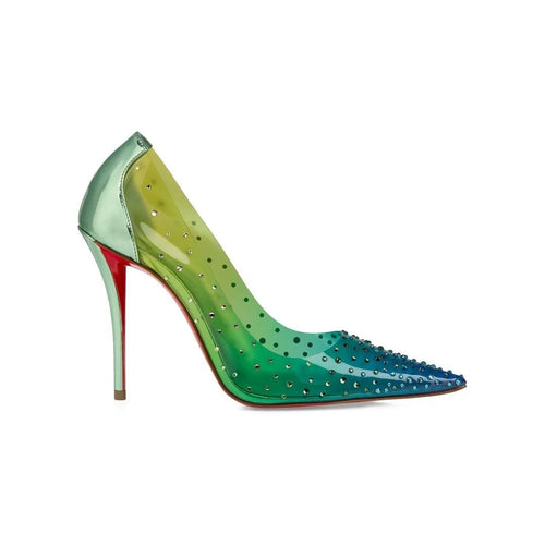 Christian Louboutin Miss Z Degrastrass Perla - Rainbow/Green-Blue