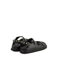 Valentino Garavani Rockstud Kidskin Sandal 100mm - Black flatform sandal (different model)