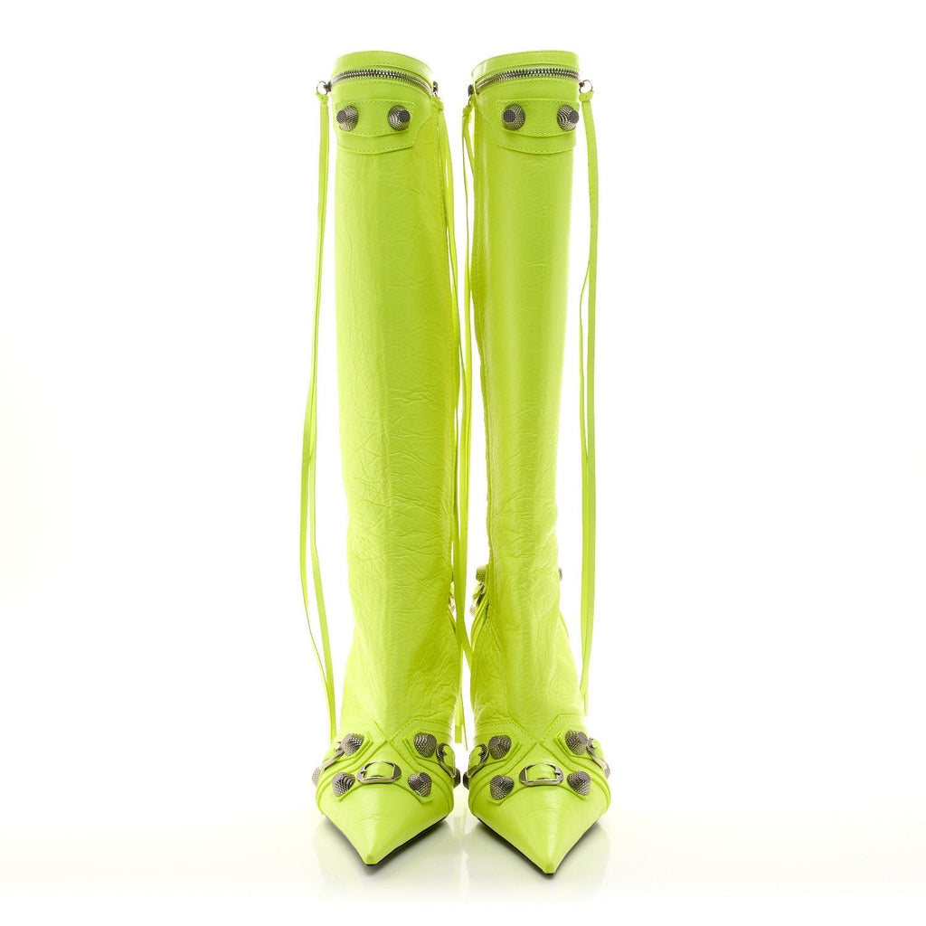 AGNEAU ARENA CAGOLE 90MM BOOTS FLUO YELLOW