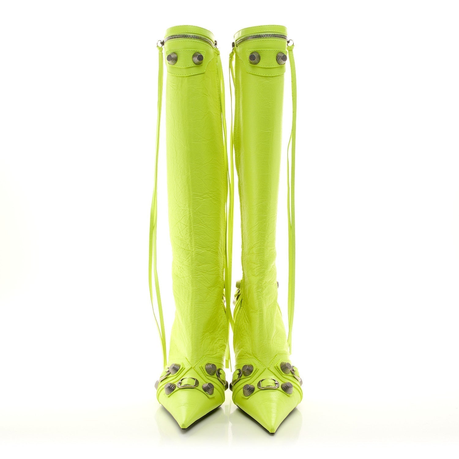 AGNEAU ARENA CAGOLE 90MM BOOTS FLUO YELLOW