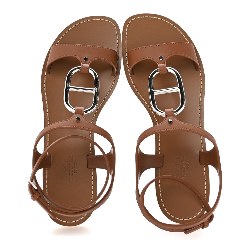 CALFSKIN MARINELLA SANDALS GOLD