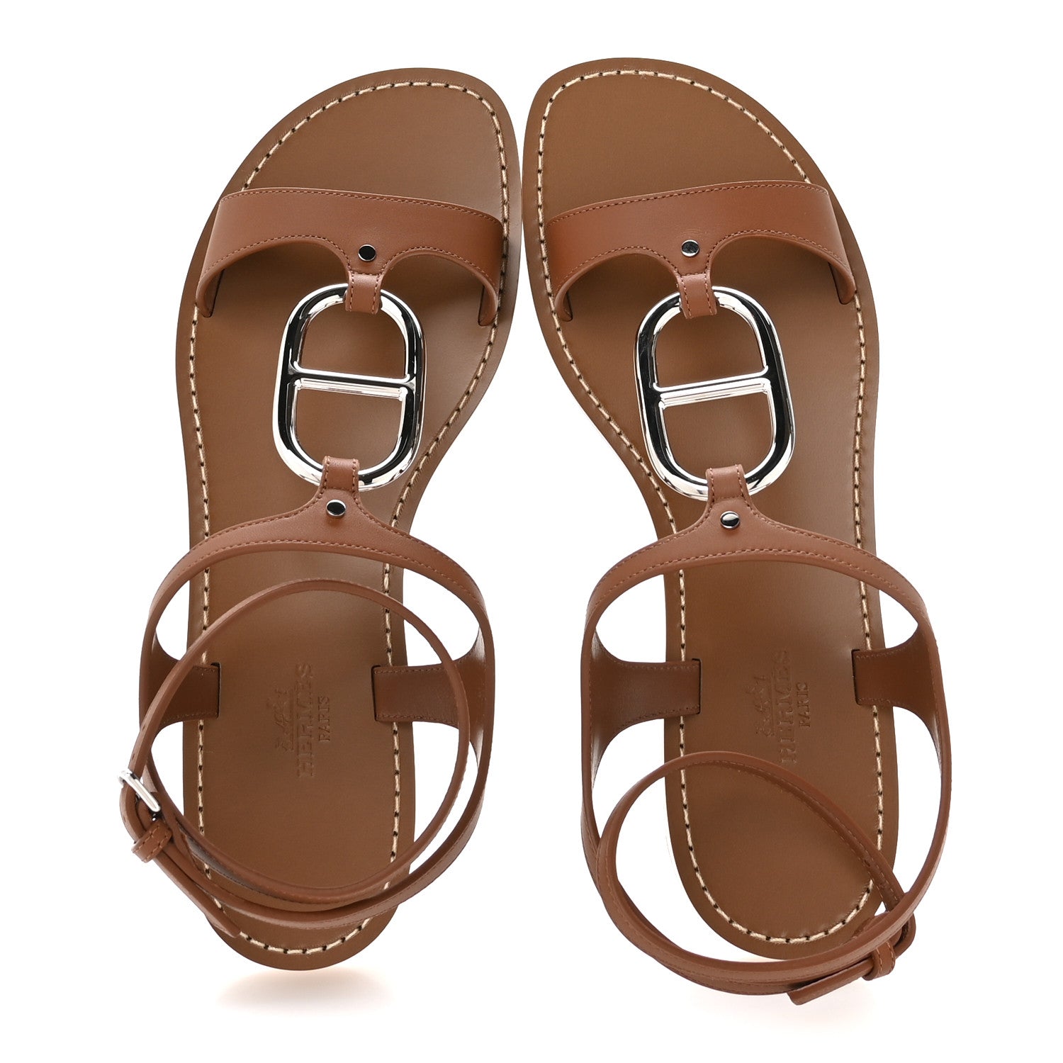 CALFSKIN MARINELLA SANDALS GOLD