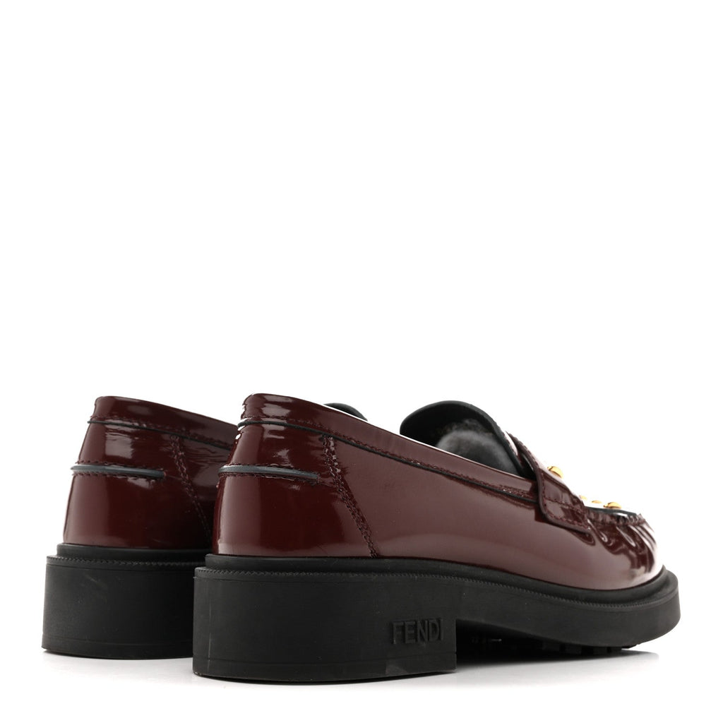 VITELLO FILO FRINGE LOAFERS RED
