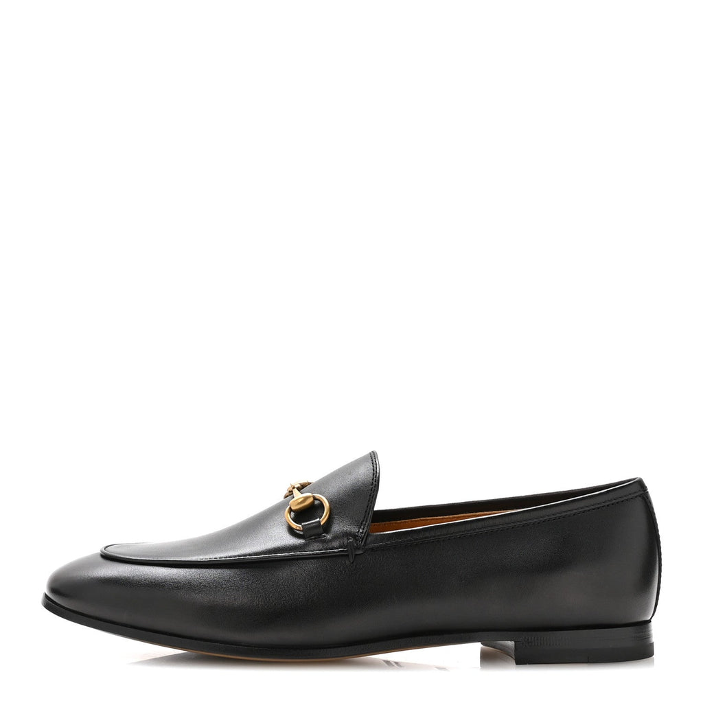 CALFSKIN WOMENS JORDAAN LOAFERS BLACK