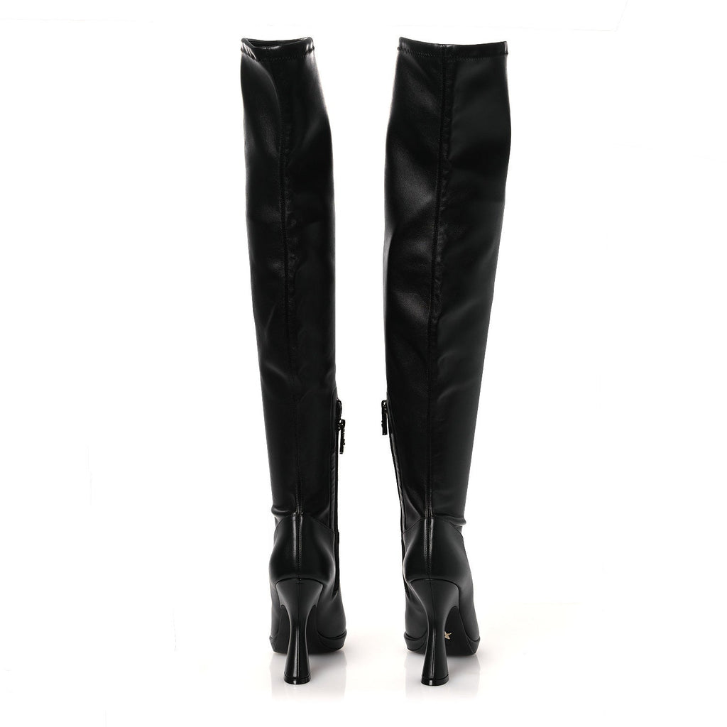NAPPA KNEE HIGH BOOTS BLACK