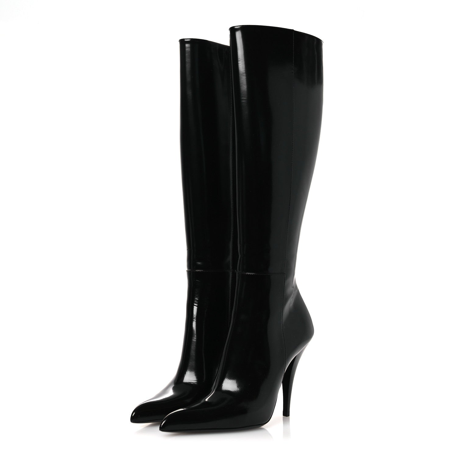 VITELLO MARILYN RAVEN 110 BUBA KNEE HIGH BOOTS BLACK