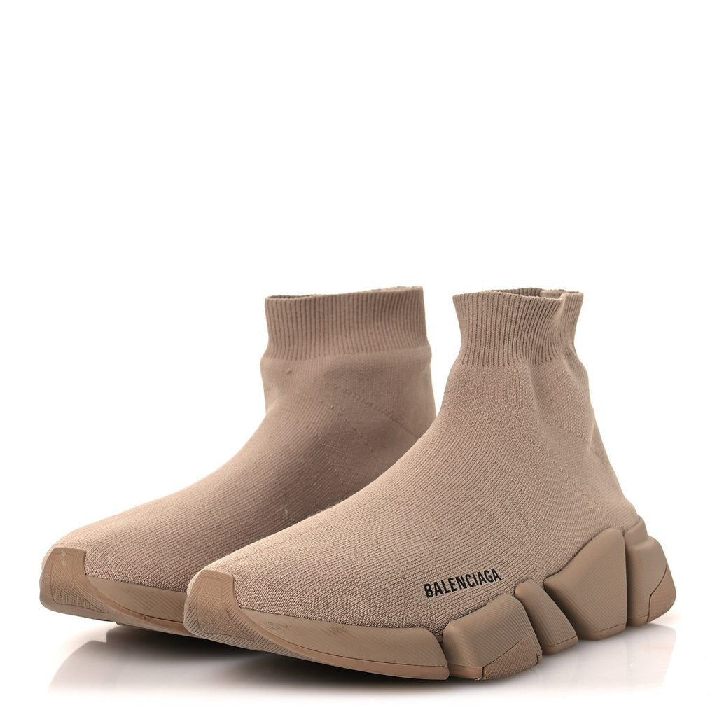 TECHNICAL 3D RECYCLED KNIT WOMENS SPEED 2.0 SNEAKERS MONOCOLOR BEIGE