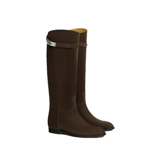 Hermès Jumping Supple Boot Beige - Brown