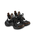 Louis Vuitton LV Archlight Gradient Sneakers 37 - Black/Brown Monogram