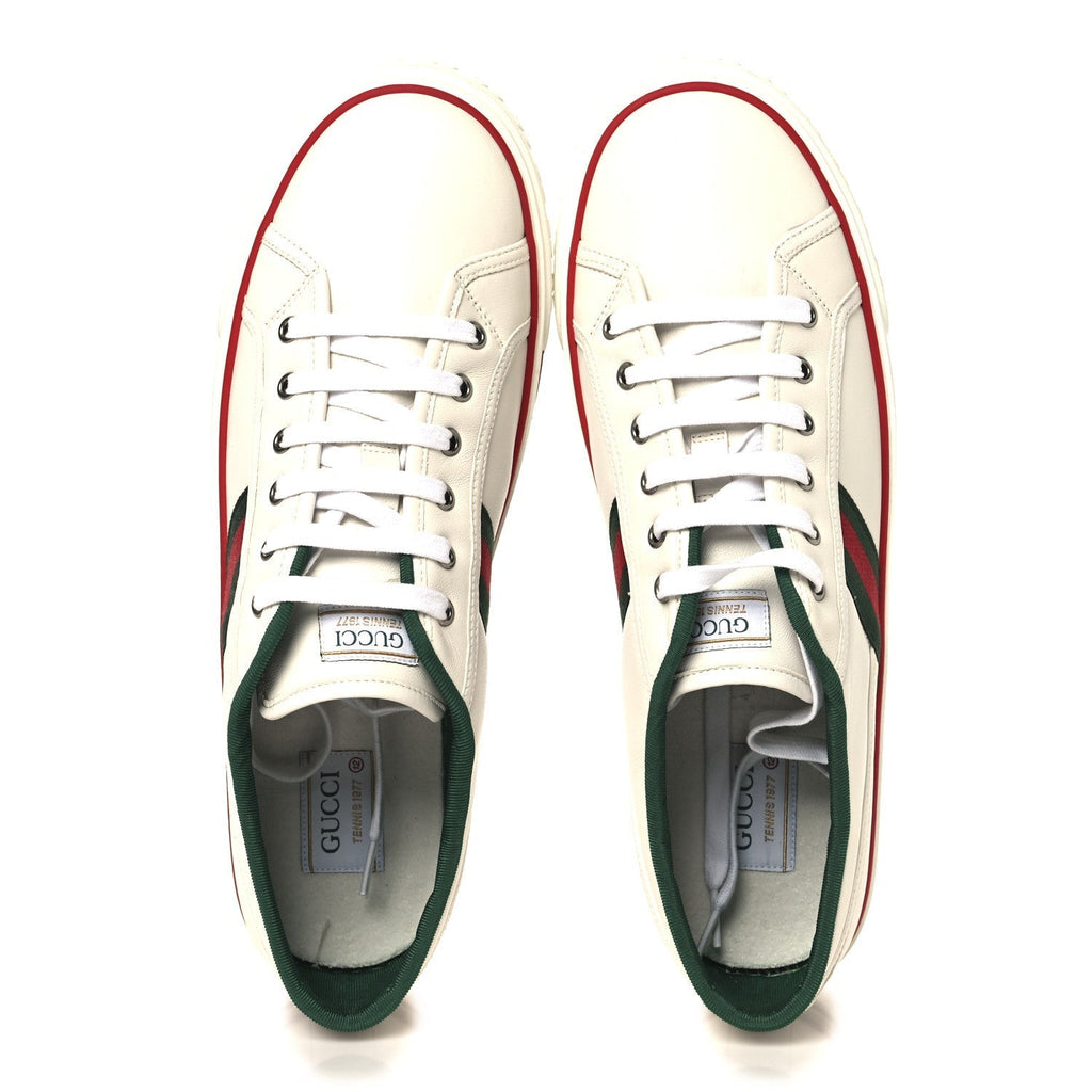 JACQUARD MINI GG MONOGRAM WEB MENS 1977 TENNIS SNEAKERS WHITE
