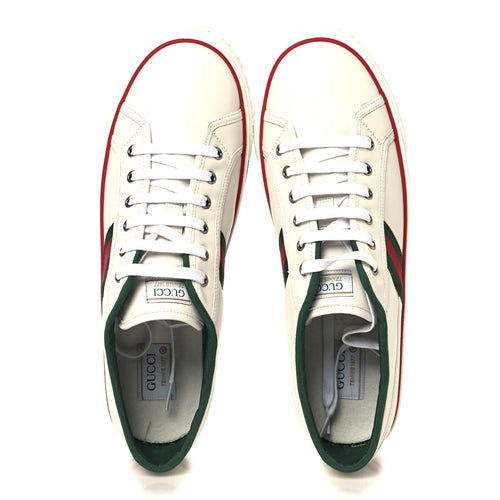 JACQUARD MINI GG MONOGRAM WEB MENS 1977 TENNIS SNEAKERS WHITE