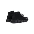 Balenciaga Speed Lace Up Sneakers - All Black