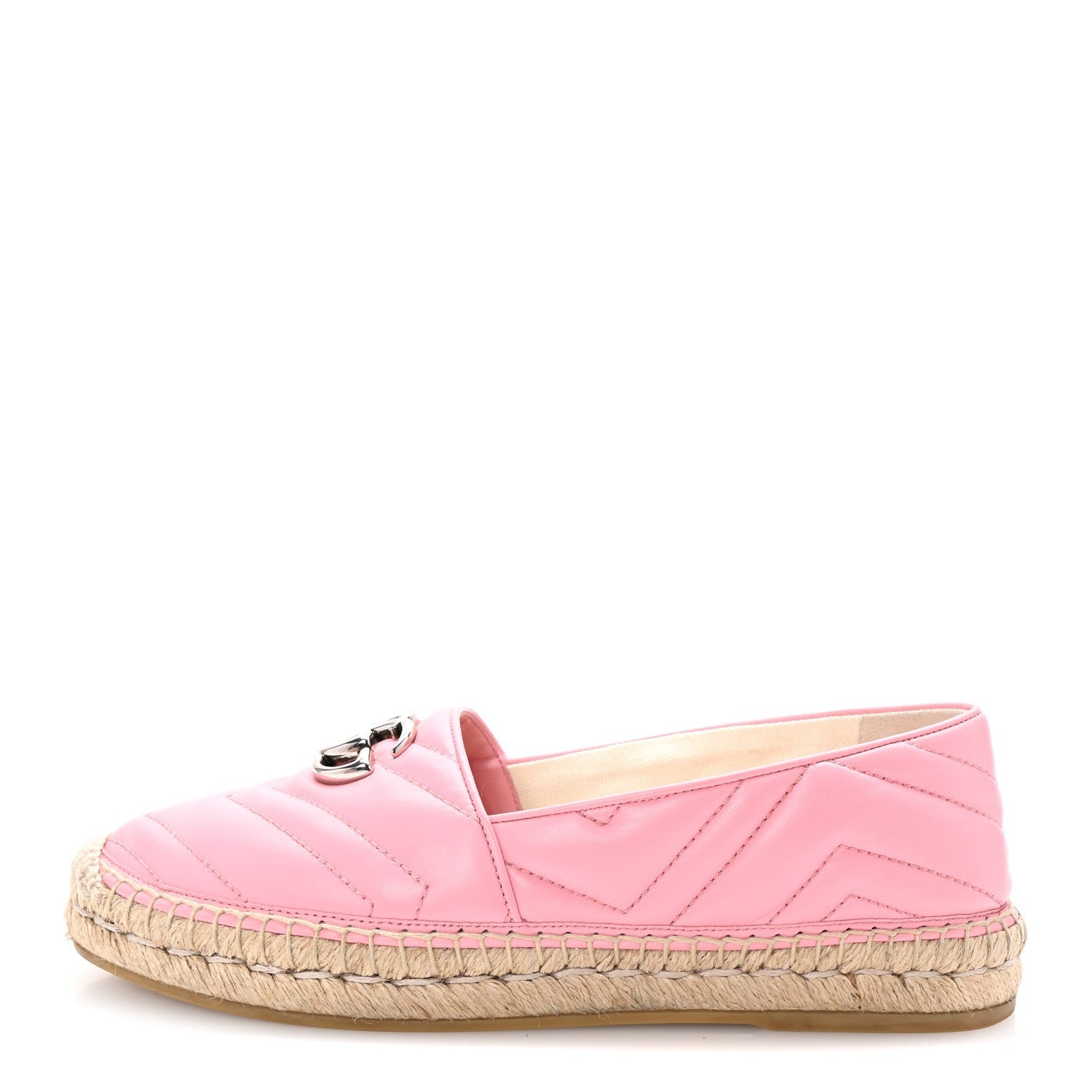 NAPPA MATELASSE GG MARMONT ESPADRILLES WILD ROSE