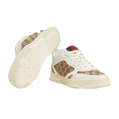 Gucci Re-Web Sneaker - Beige/GG Monogram