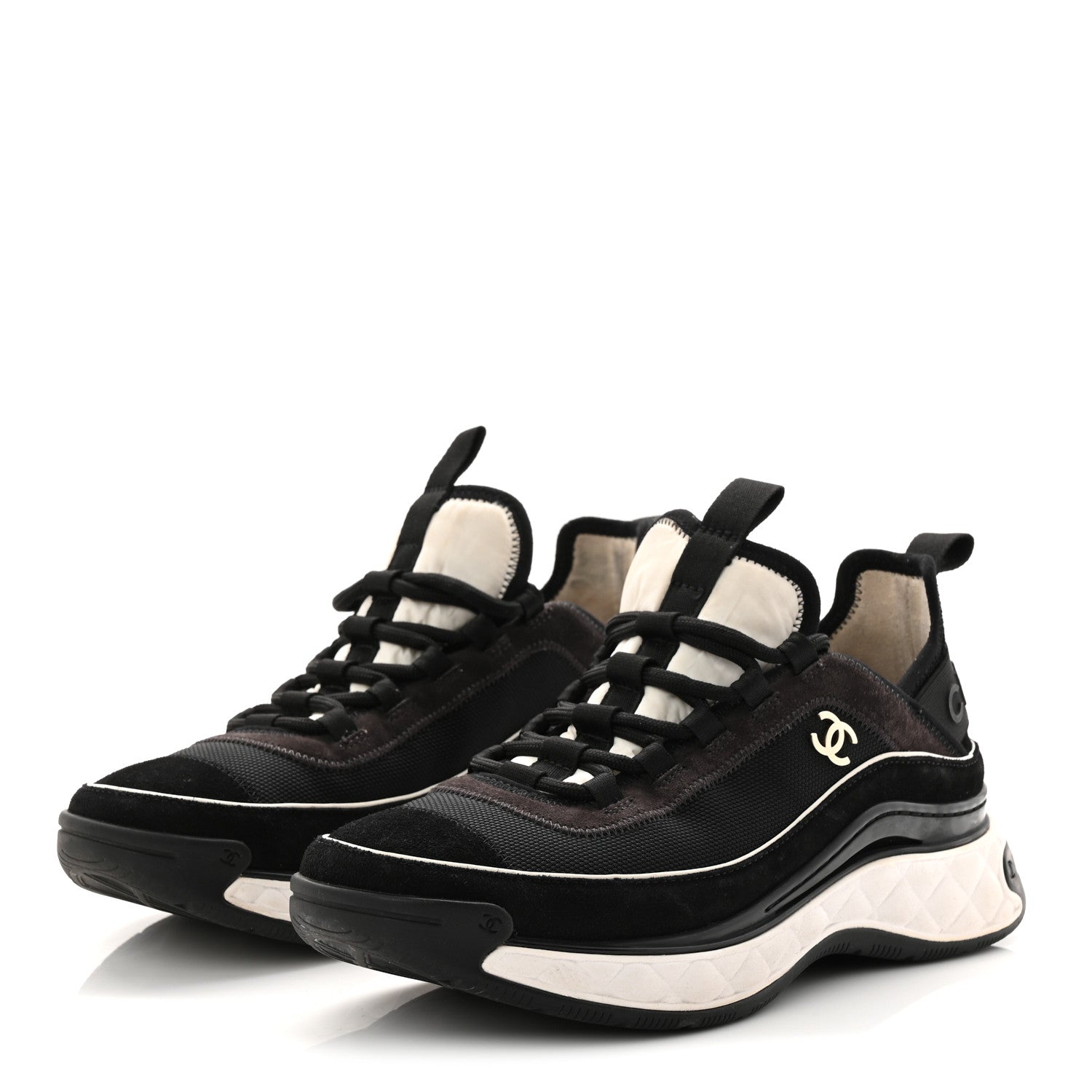 FABRIC SUEDE CC SNEAKERS BLACK