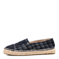 PLAID FABRIC CC ESPADRILLES GREY