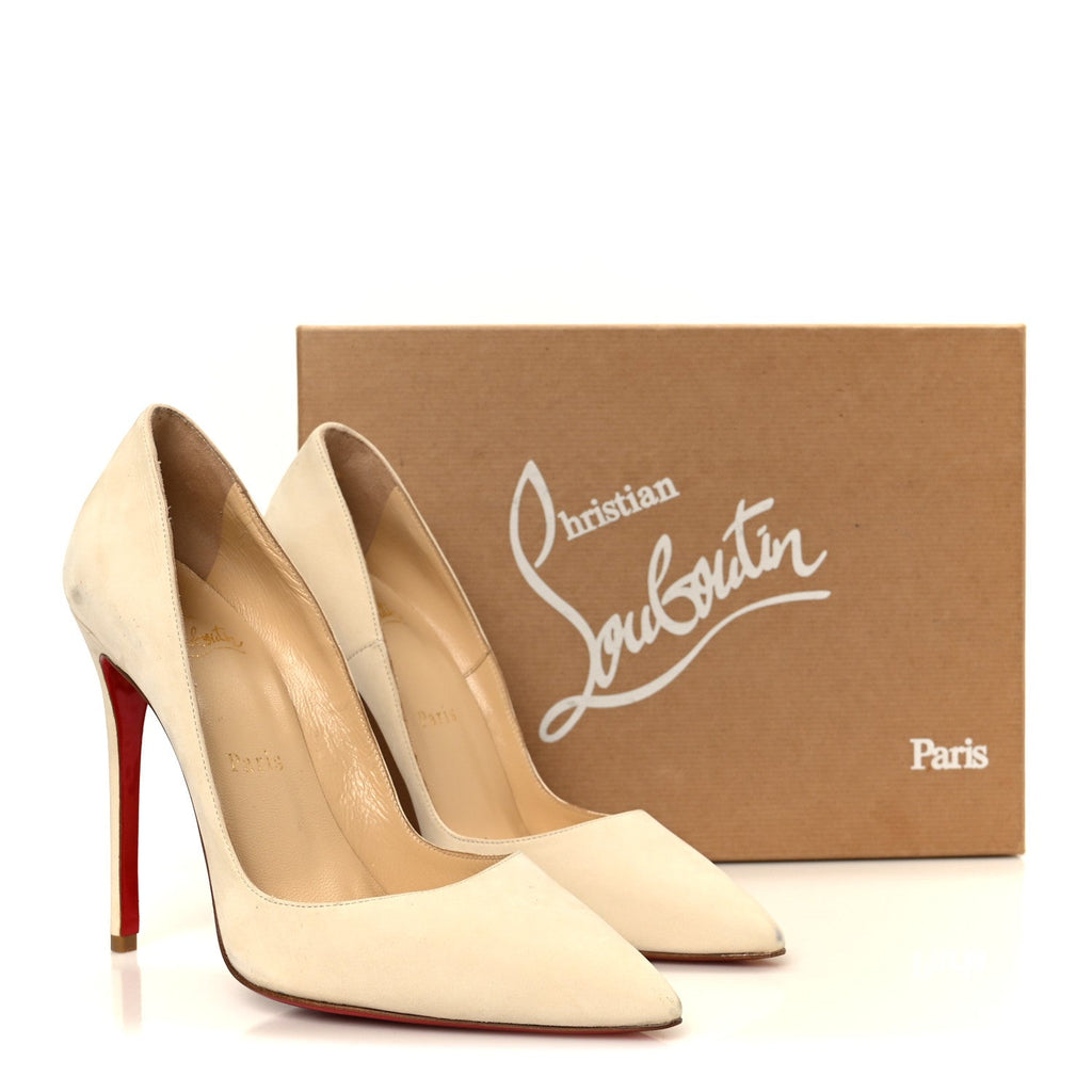 SUEDE SO KATE 120 PUMPS OFF WHITE