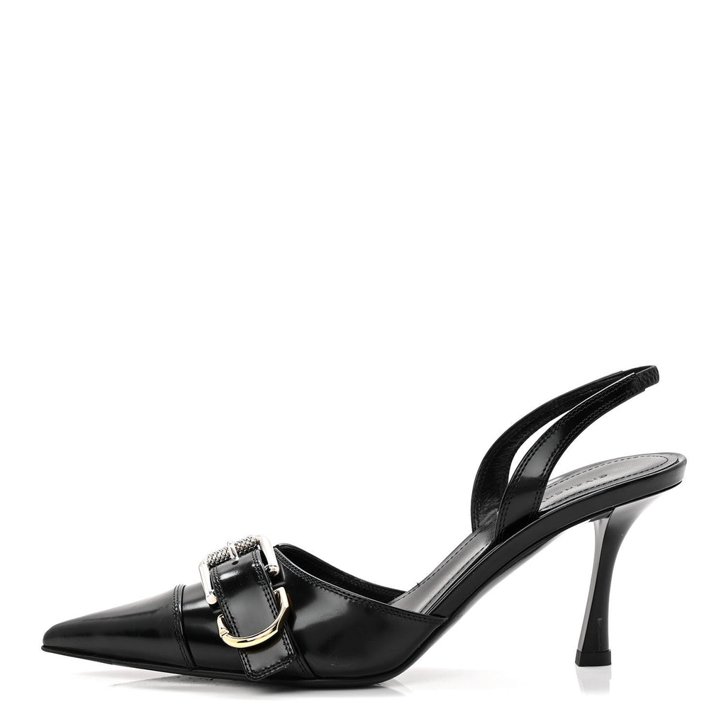 NAPPA VOYOU SLINGBACK 75MM SANDALS BLACK