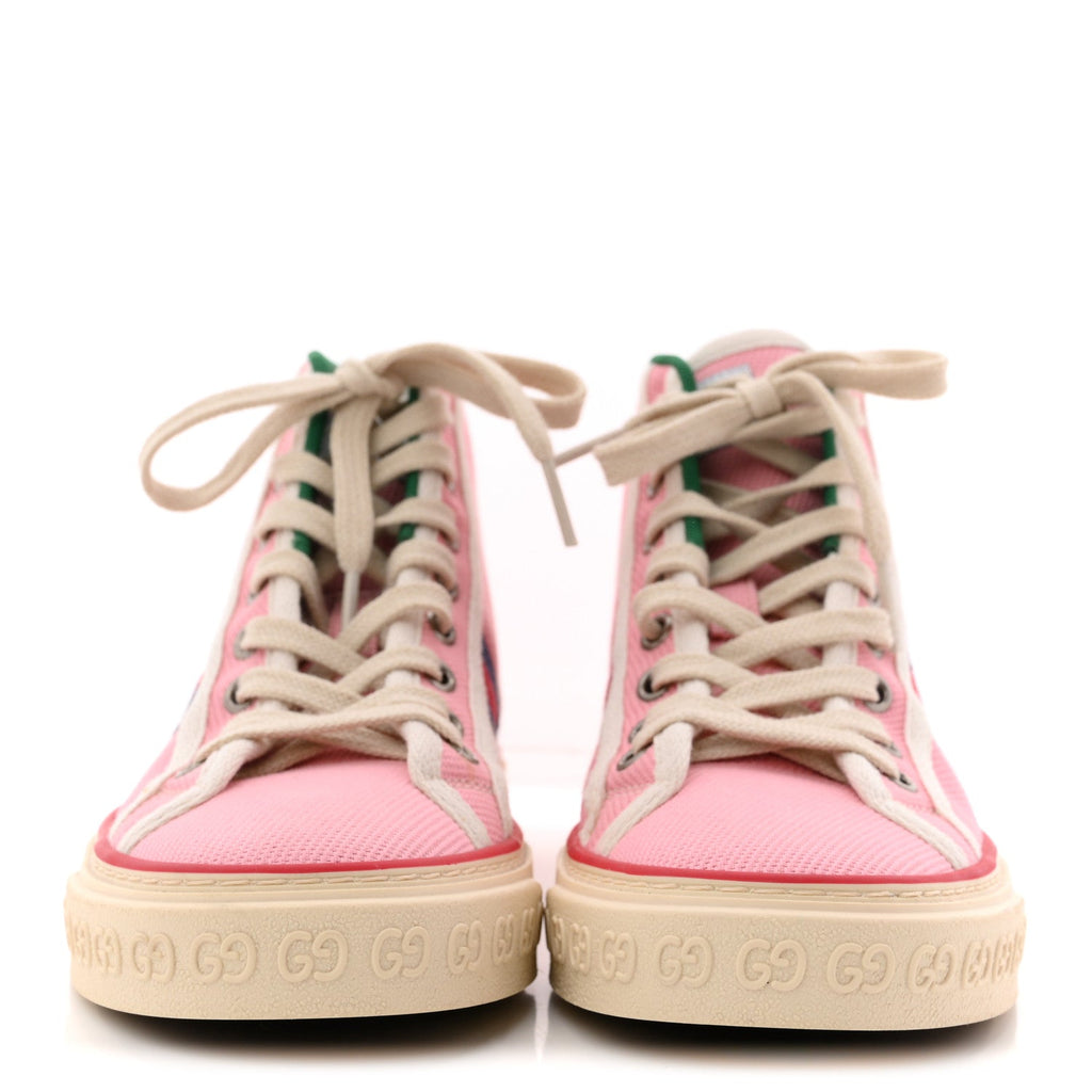 CANVAS WEB WOMENS 1977 TENNIS HIGH TOP SNEAKERS WILD ROSE MYSTIC WHITE