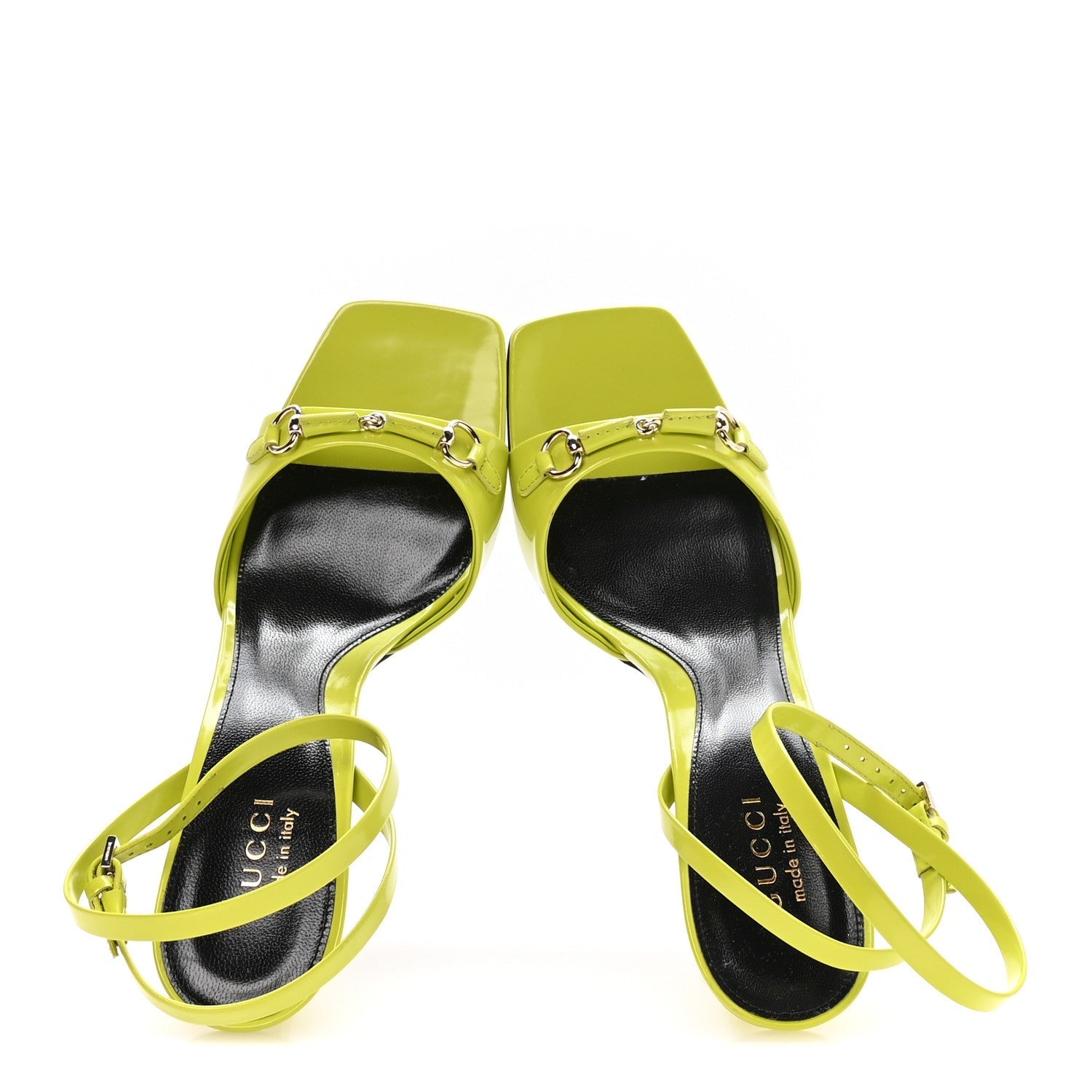 REGENT CALFSKIN HORSEBIT SELENE 85MM SLINGBACK SANDALS FIREFLY