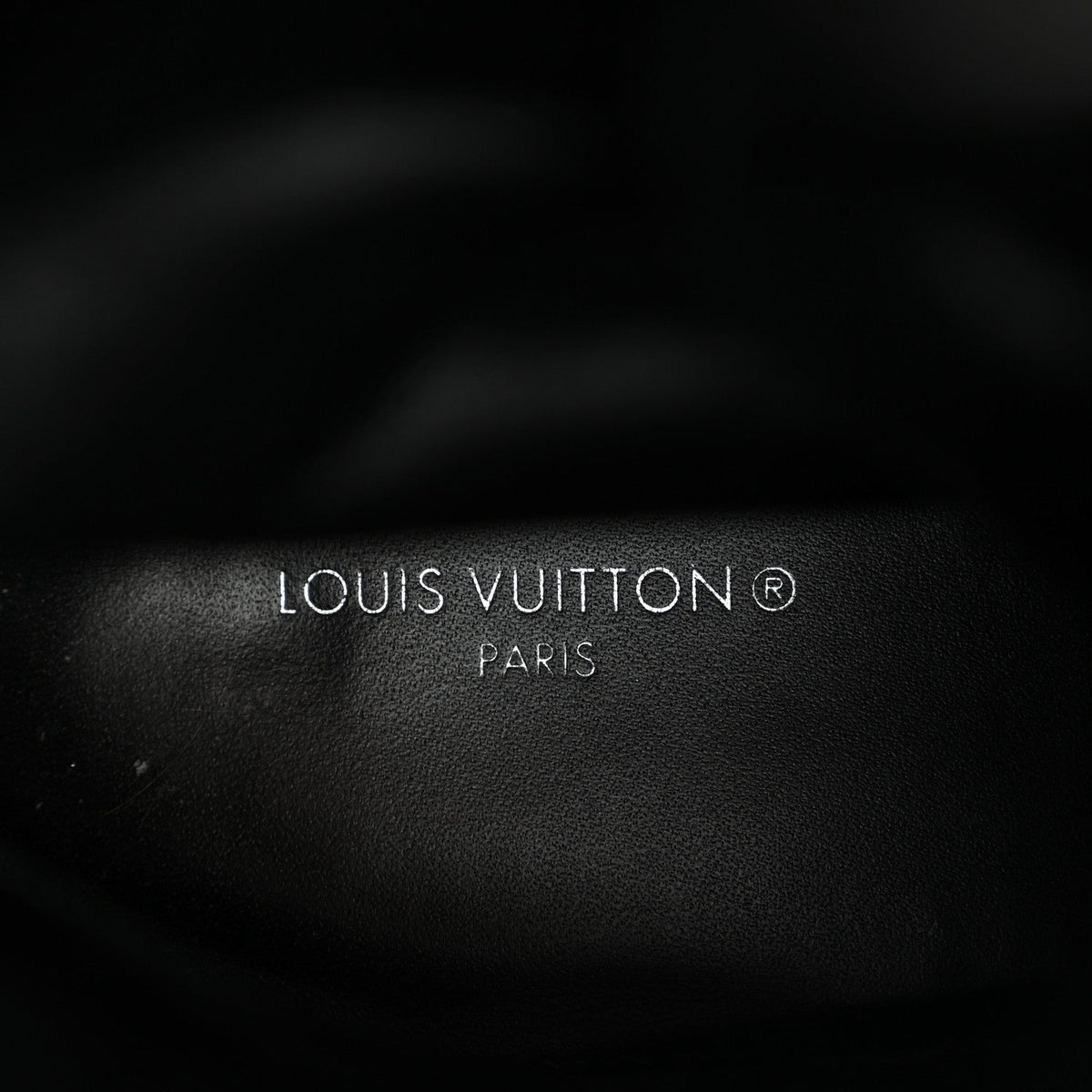 LOUIS VUITTON SUEDE CALFSKIN MONOGRAM LAUREATE PLATFORM DESERT BOOT BLACK