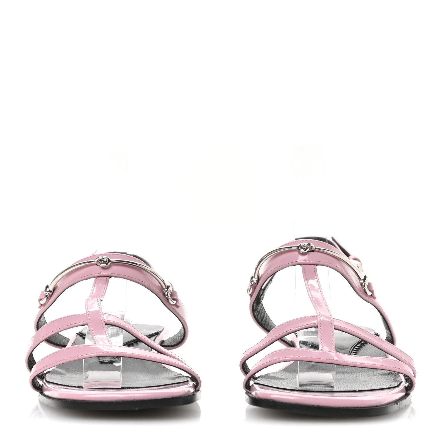 CALFSKIN HORSEBIT DIVINE SLINGBACK SANDALS PINK