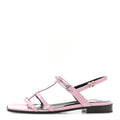 CALFSKIN HORSEBIT DIVINE SLINGBACK SANDALS PINK