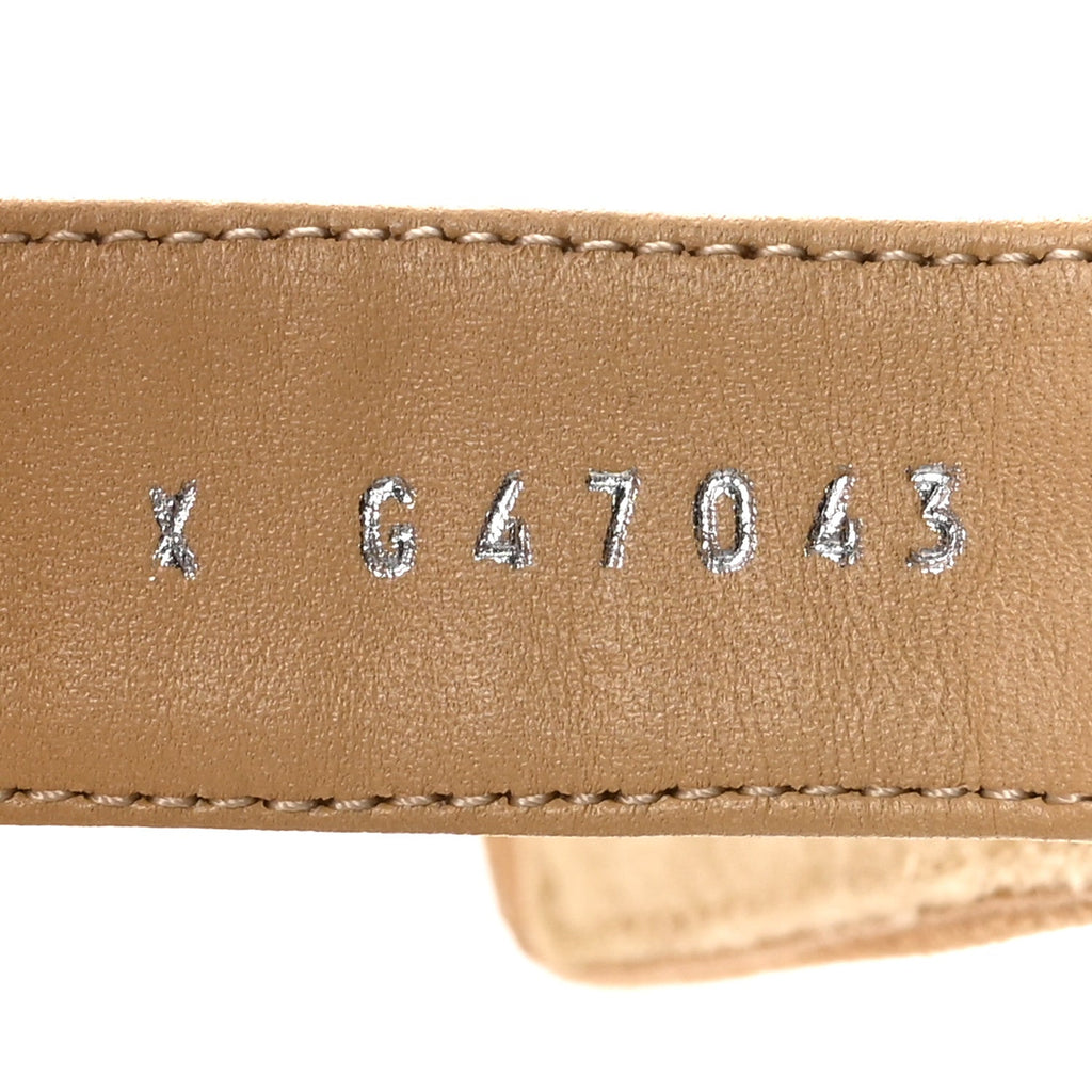 SUEDE KIDSKIN VELCRO MULES BEIGE