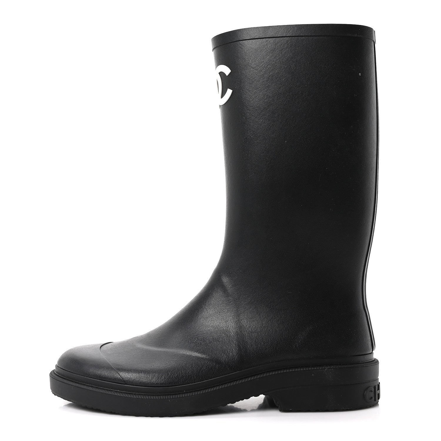 CAOUTCHOUK CC HIGH BOOTS BLACK