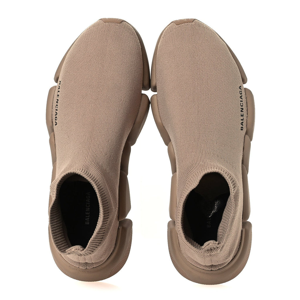 TECHNICAL 3D RECYCLED KNIT WOMENS SPEED 2.0 SNEAKERS MONOCOLOR BEIGE